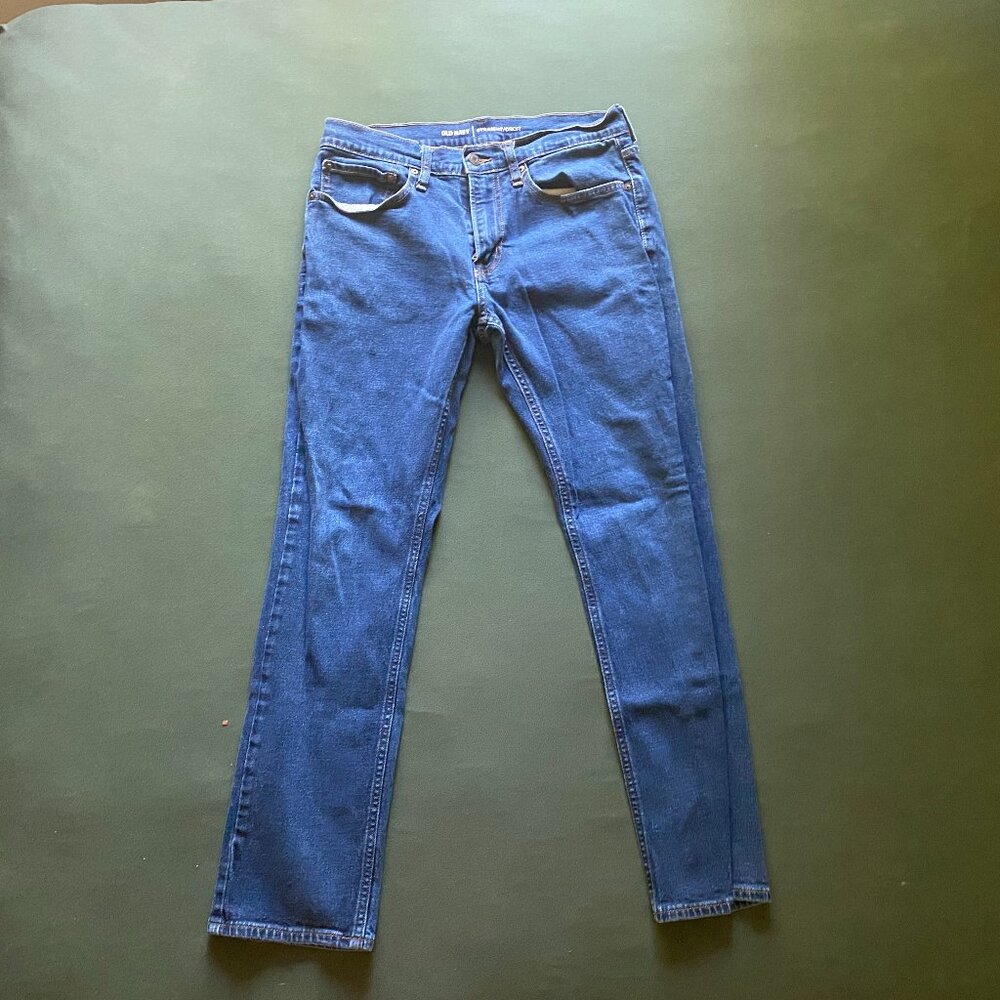 Blue straight fit jeans 30/30